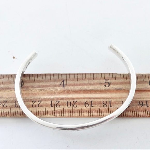*SOLD* Tiffany & Co. Narrow Cuff Bracelet. - Picture 7 of 8